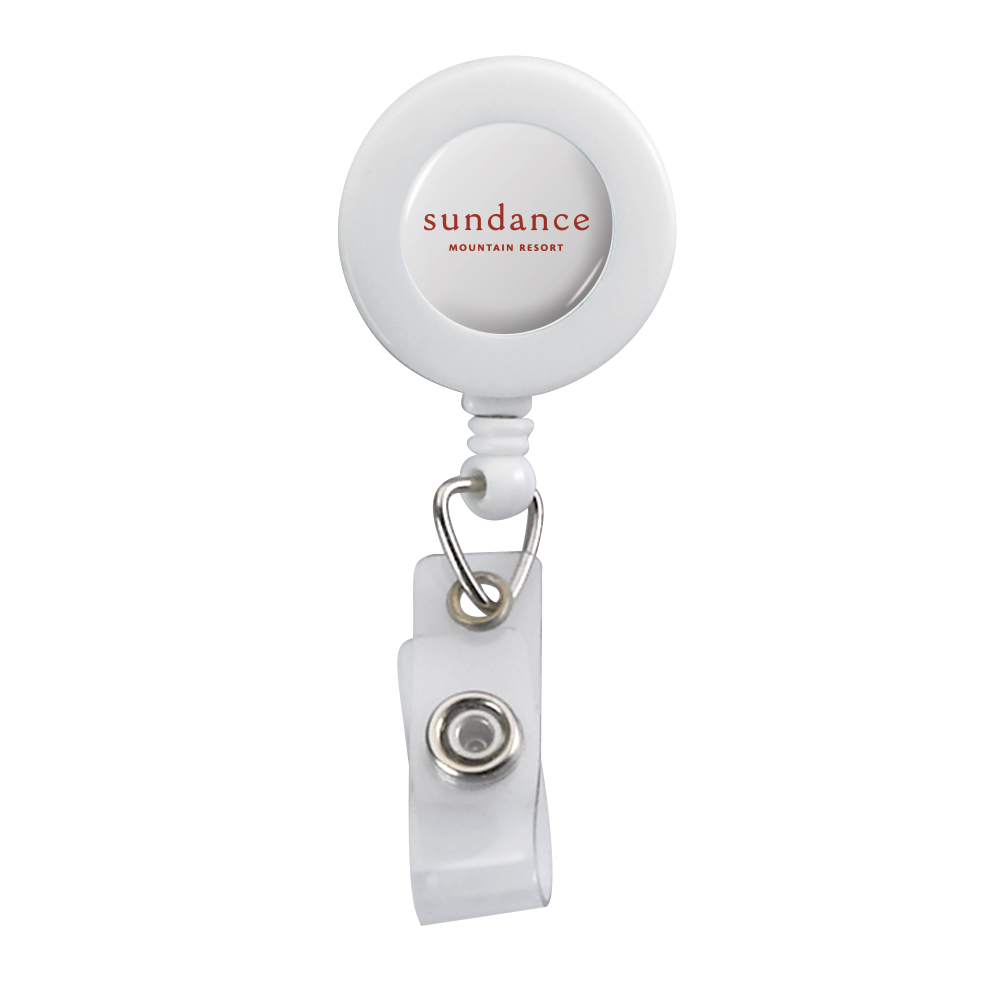 Retractable Badge Reel with Belt Clip 1