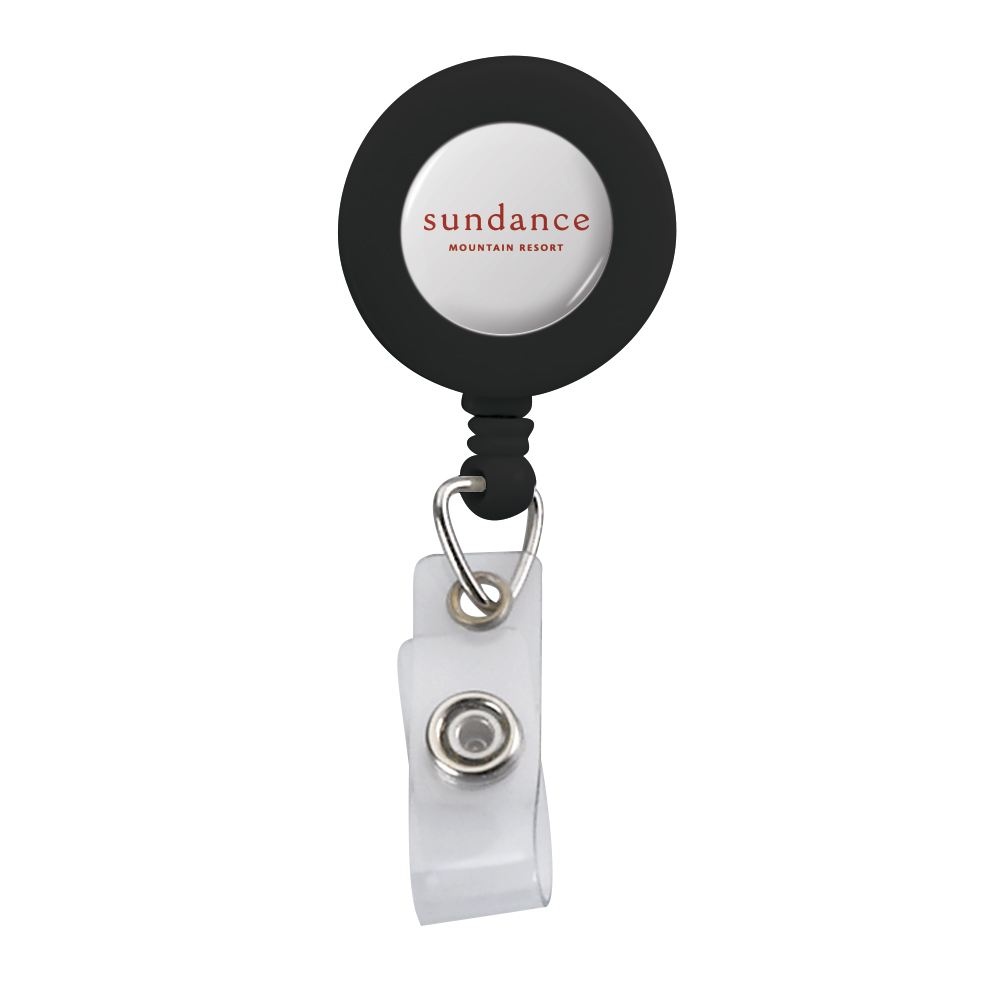 Retractable Badge Reel with Belt Clip 1