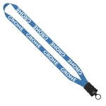 3/4" rPET Dye-Sublimated Lanyard with Plastic Snap-Buckle Release and O-Ring 3 3/4" rPET Dye-Sublimated Lanyard with Plastic Snap-Buckle Release and O-Ring 3