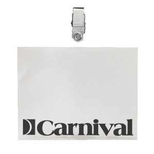 4" x 3" Printed Horizontal Vinyl Pouch with Bulldog Clip 1 4" x 3" Printed Horizontal Vinyl Pouch with Bulldog Clip 1