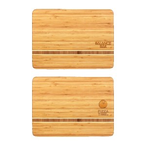 Martinique Bamboo Serving & Cutting Board 15" x 11" 1 Martinique Bamboo Serving & Cutting Board 15" x 11" 1