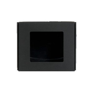 Small Black Window gift box 6" x 5" x 2.8 1 Small Black Window gift box 6" x 5" x 2.8 1