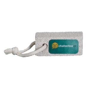 3" x 1" Ceramic Pumice Stone with Cotton Cord 1 3" x 1" Ceramic Pumice Stone with Cotton Cord 1