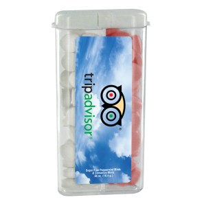 Sugar Free Mints in a Rectangular Flip-Top Dual Dispenser 1 Sugar Free Mints in a Rectangular Flip-Top Dual Dispenser 1