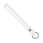 Strickland Dye-Sublimated Felt Wrist Keychain w/ Metal Split Ring - Royal Blue Blank Strickland Dye-Sublimated Felt Wrist Keychain w/ Metal Split Ring - Royal Blue Blank