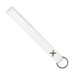 Strickland Dye-Sublimated Felt Wrist Keychain w/ Metal Split Ring - Green Blank Strickland Dye-Sublimated Felt Wrist Keychain w/ Metal Split Ring - Green Blank