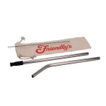 Hoover Stainless Steel Straw Set - Gold Thermal Transfer Hoover Stainless Steel Straw Set - Gold Thermal Transfer