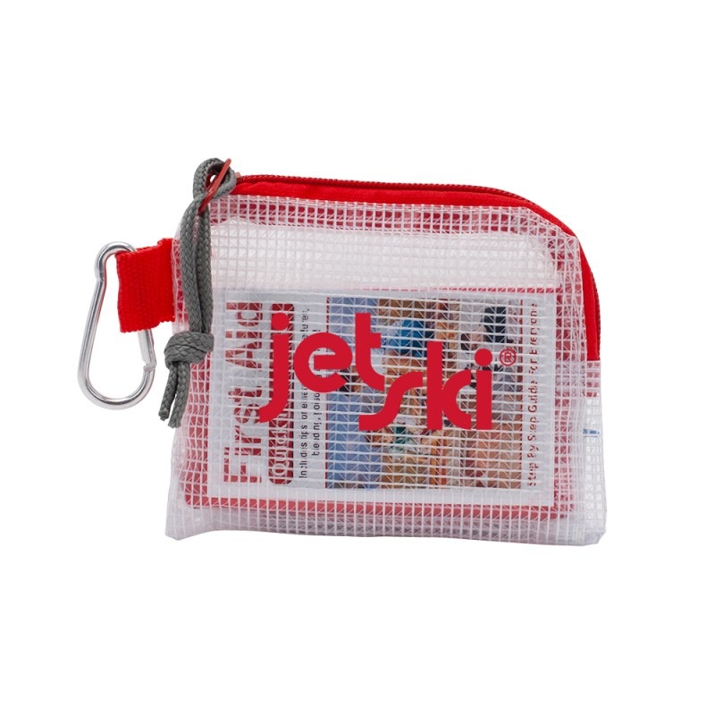 Outdoor Safety & First Aid Kit in a Zippered Clear Nylon Bag 1 Outdoor Safety & First Aid Kit in a Zippered Clear Nylon Bag 1