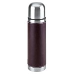 Leatherette Vacuum Bottle - 16 Oz. - Blank Leatherette Vacuum Bottle - 16 Oz. - Blank