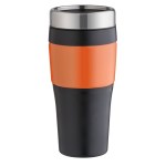 No-Slip-Grip Tumbler - 16 Oz. - Orange Blank No-Slip-Grip Tumbler - 16 Oz. - Orange Blank