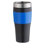 No-Slip-Grip Tumbler - 16 Oz. - Blue Blank No-Slip-Grip Tumbler - 16 Oz. - Blue Blank