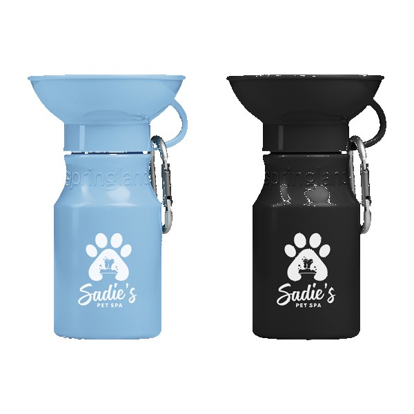 Springland Pet 15oz Mini Dog Travel Bottle 1 Springland Pet 15oz Mini Dog Travel Bottle 1