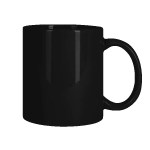 Brookline 11oz White C-Handle Mug - Blank Brookline 11oz White C-Handle Mug - Blank