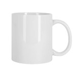 Brookline 11oz White C-Handle Mug - White Blank Brookline 11oz White C-Handle Mug - White Blank