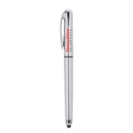 Basecamp River Recycled Plastic Hybrid Writing Pen - Silver Spectrum Digital Print Basecamp River Recycled Plastic Hybrid Writing Pen - Silver Spectrum Digital Print
