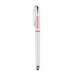 Basecamp River Recycled Plastic Hybrid Writing Pen - White Spectrum Digital Print Basecamp River Recycled Plastic Hybrid Writing Pen - White Spectrum Digital Print