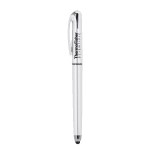Basecamp River Recycled Plastic Hybrid Writing Pen - White Basecamp River Recycled Plastic Hybrid Writing Pen - White