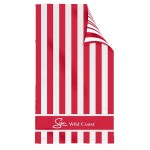 Double Sided Cabana Stripe Beach Towel - MNGCS-RD-SP Double Sided Cabana Stripe Beach Towel - MNGCS-RD-SP