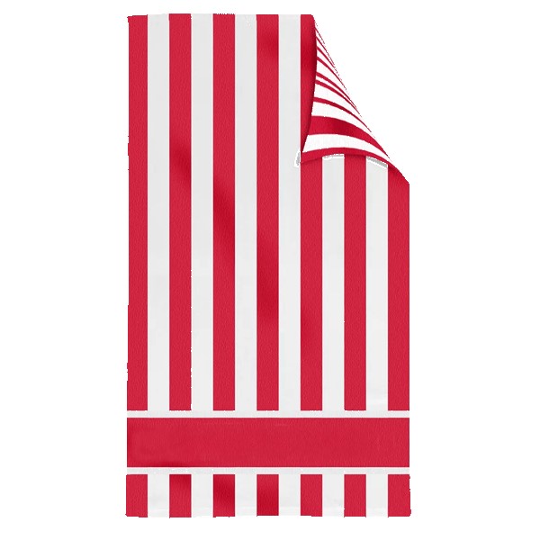 Double Sided Cabana Stripe Beach Towel 1