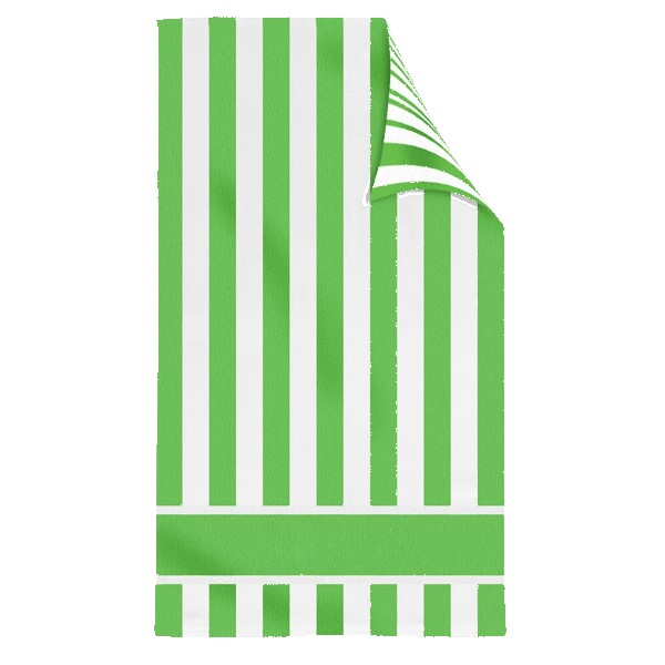 Double Sided Cabana Stripe Beach Towel 1