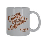Brookline 11oz Color C-Handle Mug - Gray Screen Print Brookline 11oz Color C-Handle Mug - Gray Screen Print