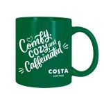 Brookline 11oz Color C-Handle Mug - Green Screen Print Brookline 11oz Color C-Handle Mug - Green Screen Print