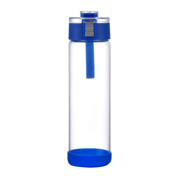 Laramie 22oz Glass Bottle w Flip Lid 1