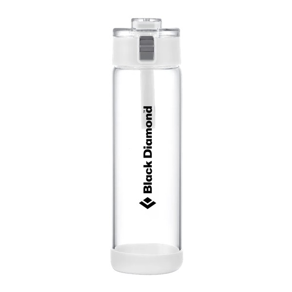 Laramie 22oz Glass Bottle w Flip Lid 1