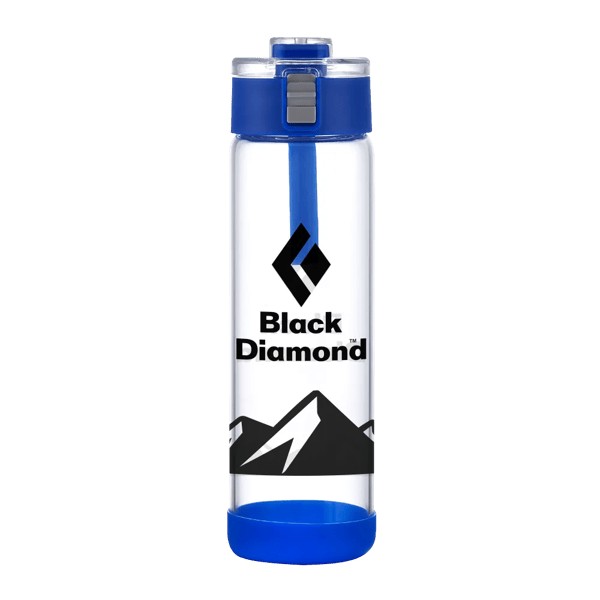 Laramie 22oz Glass Bottle w Flip Lid 1