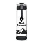 Laramie 22oz Glass Bottle w Flip Lid - TM26501-BK-SPW Laramie 22oz Glass Bottle w Flip Lid - TM26501-BK-SPW