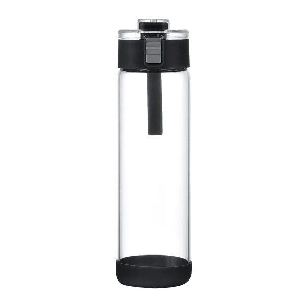 Laramie 22oz Glass Bottle w Flip Lid 1