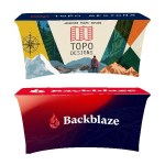 6' Stretch Open-Back Full Color Table Throw 1 6' Stretch Open-Back Full Color Table Throw 1