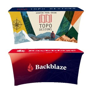 6' Stretch Open-Back Full Color Table Throw 1 6' Stretch Open-Back Full Color Table Throw 1