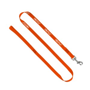 3/4" Smooth Nylon Pet Leash with Bright Metal Snap Hook 1 3/4" Smooth Nylon Pet Leash with Bright Metal Snap Hook 1