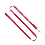 3/4" Smooth Nylon Pet Leash with Bright Metal Snap Hook - Red 3/4" Smooth Nylon Pet Leash with Bright Metal Snap Hook - Red