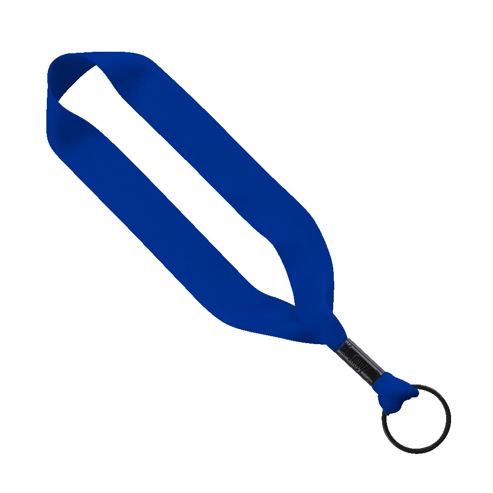 3/4" Polyester Key Chain with Crimp Split Ring 1