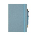 Crosshatch PU Notebook With Pen 2 Crosshatch PU Notebook With Pen 2