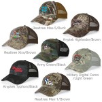 Richardson 111P Camo Washed Trucker Cap 1 Richardson 111P Camo Washed Trucker Cap 1