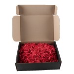 Black Gift Box with Wax Stamp Decoration - Blank Black Gift Box with Wax Stamp Decoration - Blank