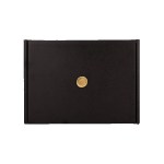 Black Gift Box with Wax Stamp Decoration 15 Black Gift Box with Wax Stamp Decoration 15