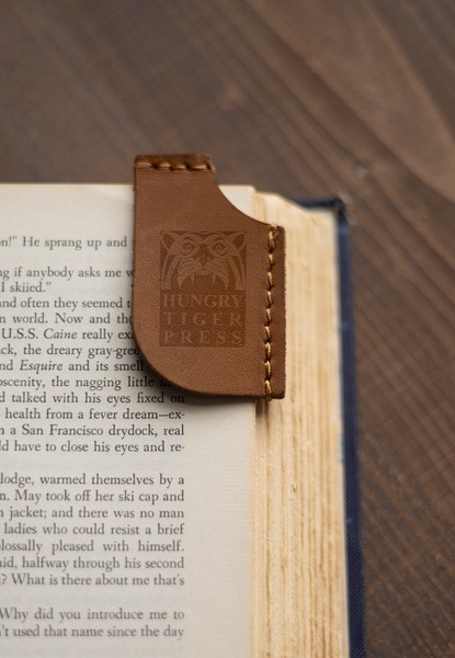 Dogear Leather Corner Bookmark 1