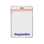 3 5/8" x 4 5/18" Printed Vertical Vinyl Pouch with Zipper 1 3 5/8" x 4 5/18" Printed Vertical Vinyl Pouch with Zipper 1