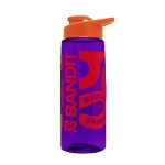 Gravel 26oz Tritan® Flair Bottle - Transparent Violet Orange Screen Print Gravel 26oz Tritan® Flair Bottle - Transparent Violet Orange Screen Print