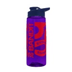 Gravel 26oz Tritan® Flair Bottle - Transparent Violet Navy Blue Screen Print Gravel 26oz Tritan® Flair Bottle - Transparent Violet Navy Blue Screen Print