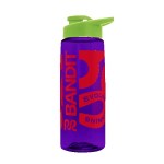 Gravel 26oz Tritan® Flair Bottle - Transparent Violet Lime Green Screen Print Gravel 26oz Tritan® Flair Bottle - Transparent Violet Lime Green Screen Print