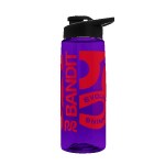 Gravel 26oz Tritan® Flair Bottle - Transparent Violet Black Screen Print Gravel 26oz Tritan® Flair Bottle - Transparent Violet Black Screen Print