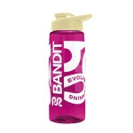 Gravel 26oz Tritan® Flair Bottle - Transparent Pink Pastel Yellow Screen Print Gravel 26oz Tritan® Flair Bottle - Transparent Pink Pastel Yellow Screen Print