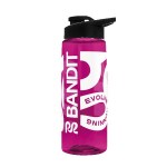 Gravel 26oz Tritan® Flair Bottle - Transparent Pink Black Screen Print Gravel 26oz Tritan® Flair Bottle - Transparent Pink Black Screen Print