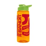 Gravel 26oz Tritan® Flair Bottle - Transparent Orange Lime Green Screen Print Gravel 26oz Tritan® Flair Bottle - Transparent Orange Lime Green Screen Print