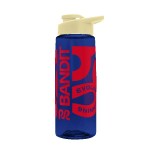 Gravel 26oz Tritan® Flair Bottle - Transparent Navy Blue Pastel Yellow Screen Print Gravel 26oz Tritan® Flair Bottle - Transparent Navy Blue Pastel Yellow Screen Print
